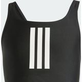 Sportief Badpak - Logoprint - Gladde Stof