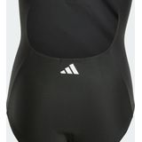 Sportief Badpak - Logoprint - Gladde Stof