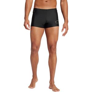 Adidas - Big Bars - Zwemboxer - Blauw - Chloorbestendig Materiaal