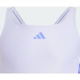 adidas - Performance 3-Stripes C-Back - Badpak - Paars - Kinderen