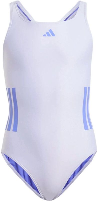 adidas - Performance 3-Stripes C-Back - Badpak - Paars - Kinderen