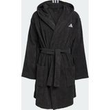 adidas Performance Badjas met Capuchon Unisex Zwart