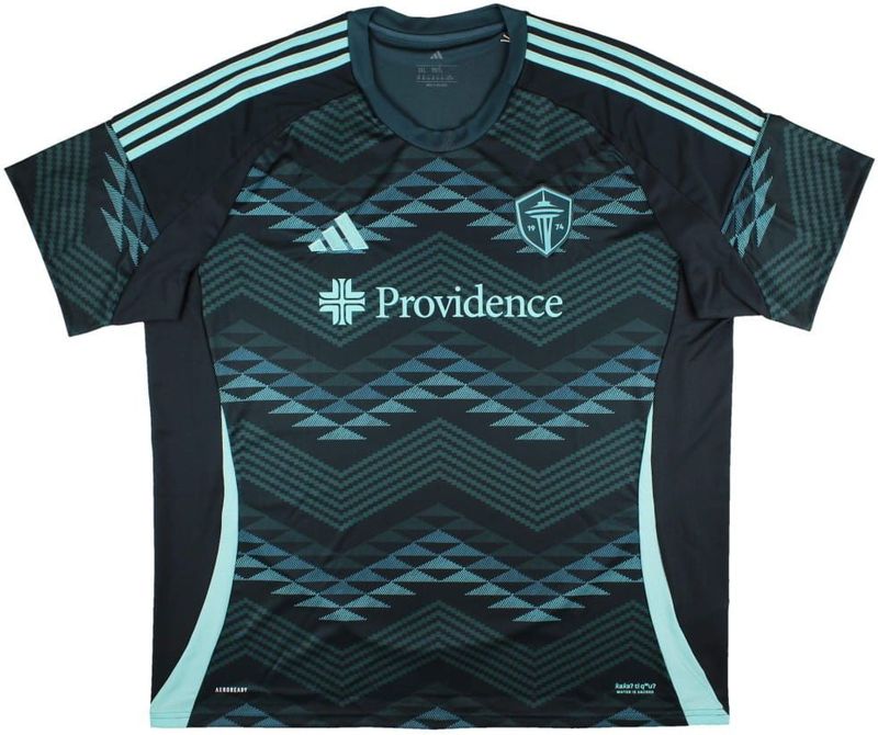 adidas - Seattle Sounders - Uitshirt - Blauw - 100% Gerecycled Polyester, AEROREADY Technologie