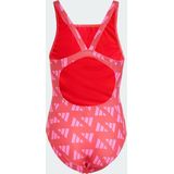 adidas Performance Logo Graphic V-Back Badpak Kids - Kinderen - Rood- 116