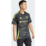 adidas - Columbus Crew - Uitshirt - Geel/Zwart - 100% Gerecycled Materiaal
