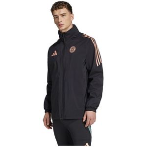 Adidas - Tiro 24 - Regenjas - Zwart - Waterdicht RAIN.RDY, 100% Gerecycled Polyester