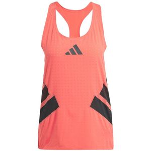 adidas - Adizero Road to Records - Hardloopsinglet - Zwart - Sneldrogend Materiaal