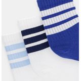 adidas - Ribbed Sokken - Enkelsokken - Wit - 3 Paar