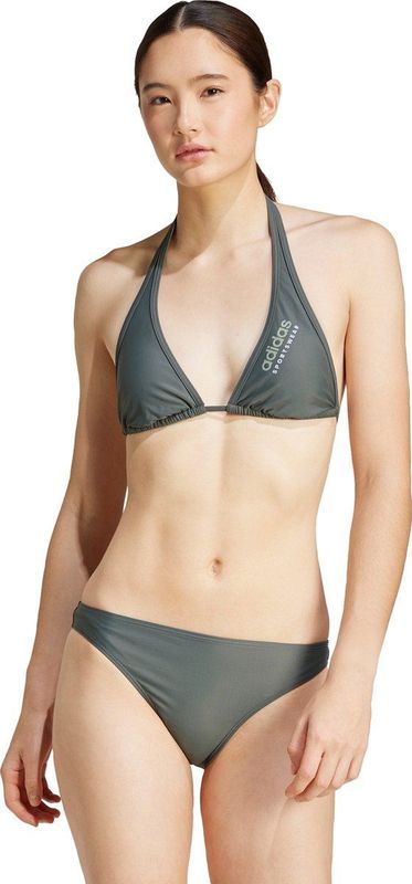 Adidas Padded Sportswear - Halterbikini - Zwart - Gerecycled Materiaal