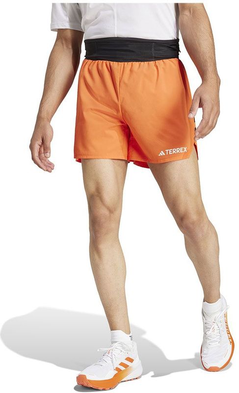 adidas - Terrex - Korte Broeken - Zwart - 100% Gerecycled Polyester