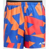 Adidas Terrex Multi Light Printed - Korte Broek - Zwart - 100% Gerecycled Polyester