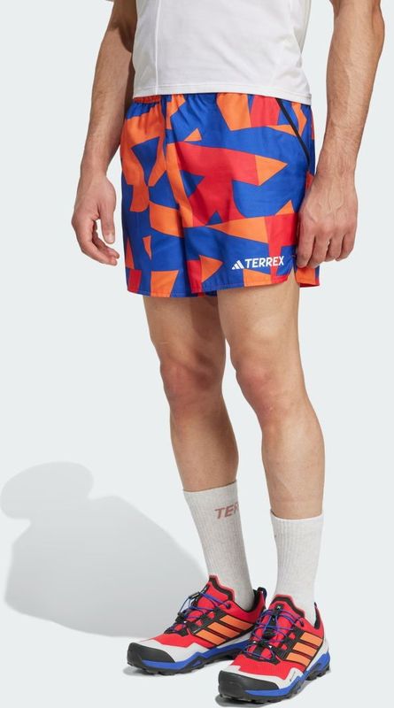 Adidas Terrex Multi Light Printed - Korte Broek - Zwart - 100% Gerecycled Polyester