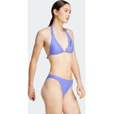 adidas Dames Halterneck Bikini, Cobalt Blue/Dark Blue, XXS