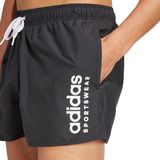 adidas - Essentials Logo CLX Shorts - Zwart - Korte Broek