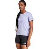 Adidas - Own The Run T-shirt - Zwart - Katoen - AEROREADY Technologie
