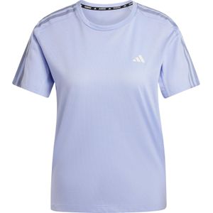 Adidas - Own The Run T-shirt - Zwart - Katoen - AEROREADY Technologie
