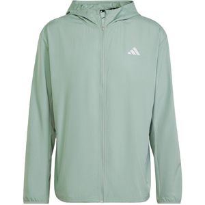 adidas - Run It - Hardloopjack - Grijs - Polyester