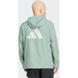 Adidas - Run It - Jas - Zwart - 100% Polyester - AEROREADY