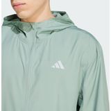 Adidas - Run It - Jas - Zwart - 100% Polyester - AEROREADY