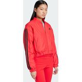 adidas Sportswear Essentials 3-Stripes Insulated Crop Bomberjack - Dames - Rood- S