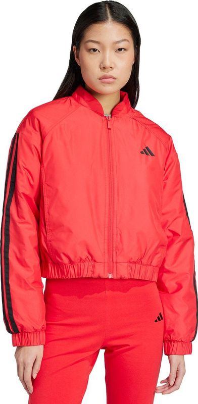 adidas - Sportswear Essentials 3-Stripes - Bomberjack - Rood