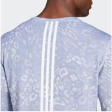 adidas - Hardloopshirt - Print - Zwart - 91% Gerecycled Polyester