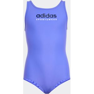 ADIDAS - spw ubsuit kids - Wedstrijd badpak meisjes - Blauw
