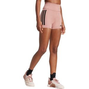 adidas Performance Optime 3-Stripes 1/4 Korte Legging - Dames - Roze 5