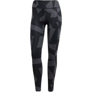 adidas TERREX Terrex Multi Legging Printed - Dames - Grijs - 48