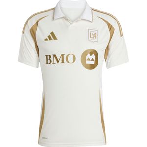 adidas - Los Angeles FC - Sportshirt - Wit - 100% Gerecycled Polyester