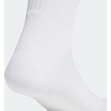 adidas - Run X Cushion - Hardloopsokken - Wit - Gewatteerd met Climacool