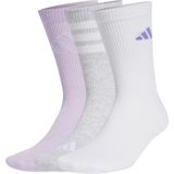 Werksokken - Grijs Roze Wit - Set van 3