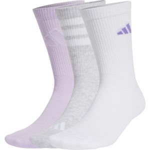 Werksokken - Grijs Roze Wit - Set van 3