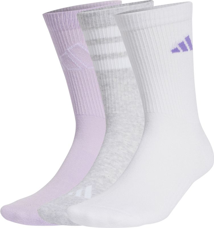 Werksokken - Grijs Roze Wit - Set van 3