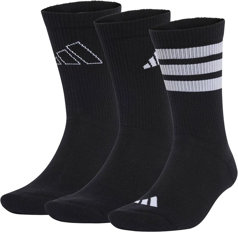 adidas - Logo Socks - Wit - 3 Paar - Enkelsokken