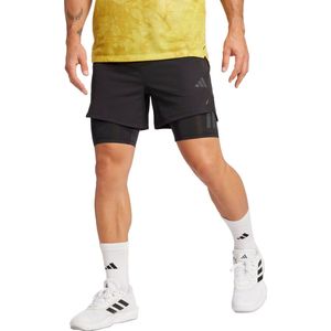 adidas - Performance 2-in-1 Power Short - Heren - Zwart