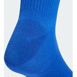 Set van 6 Paar Enkelsokken - Kobalt - Donkerblauw - Donkergroen - Rood - Taupe - Wit