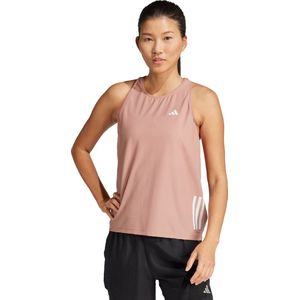 adidas Performance Own The Run Tanktop - Dames - Roze - Sportmateriaal