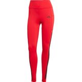 adidas Performance Optime 3-Stripes Lange Legging - Dames - Rood