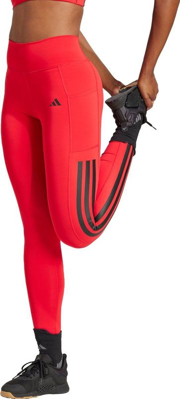 adidas - Leggings - Zwart - Polyester Gerecycled - Strakke Pasvorm Met Hoge Taille