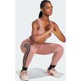 adidas - Optime - Sportlegging - Roze - CLIMACOOL, Squat-proof, Vierwegstretchstof