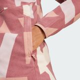 adidas Terrex - Multi AOP Full Zip Fleecevest - Roze/Bruin - 100% Polyester