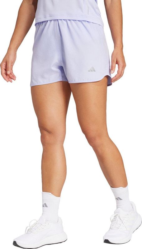adidas Vrouwelijke Run It Short - Elastische Taille - Polyester - Hoge Taille