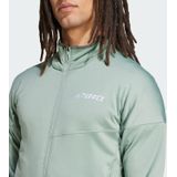 adidas - TERREX Xperior Climawarm - Fleece Jas - Lichtgewicht - Met Volledige Rits