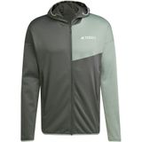 adidas - Terrex - Fleecejack - Zwart - Technische Fleece - CLIMAWARM