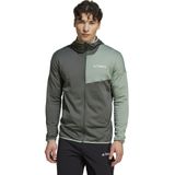 adidas - Terrex - Fleecejack - Zwart - Technische Fleece - CLIMAWARM