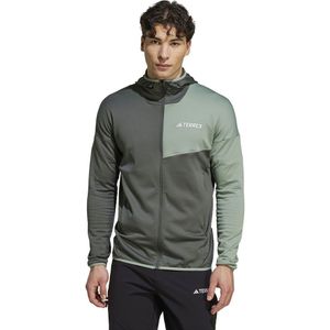 adidas - Terrex - Fleecejack - Zwart - Technische Fleece - CLIMAWARM
