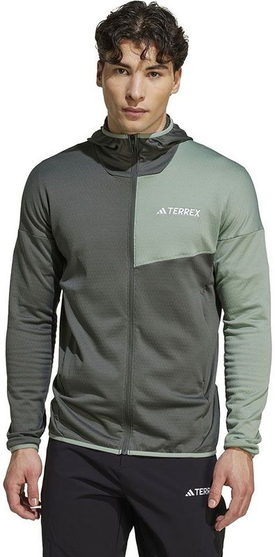 adidas - Terrex - Fleecejack - Zwart - Technische Fleece - CLIMAWARM