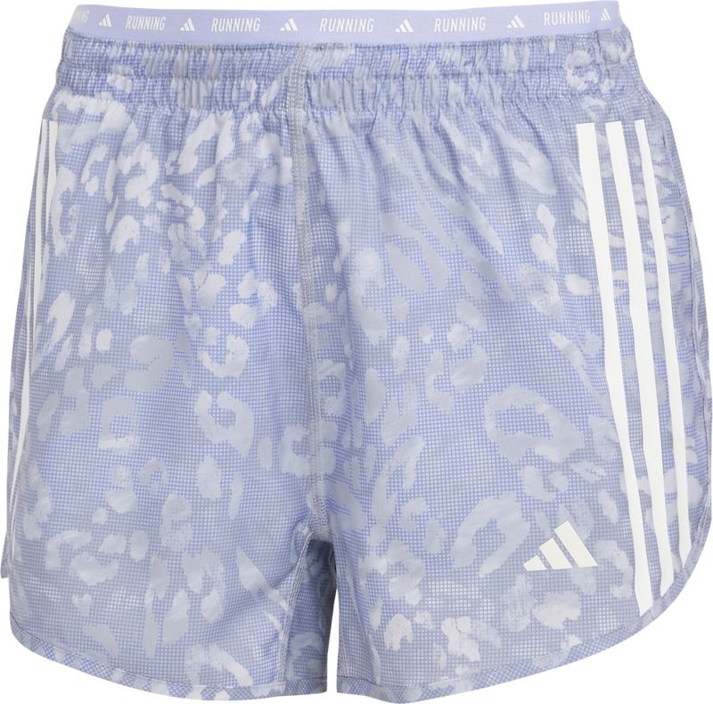 adidas - Own the Run E AOP - Hardloopshort - Purper