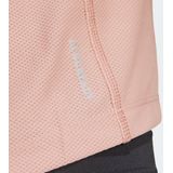 Adidas - Own The Run T-Shirt - Dames - Zwart - AEROREADY Technologie